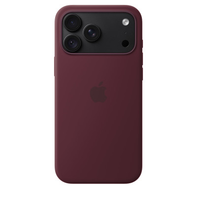 iPhone 18 Pro Max Silicone Case MagSafe Burgundy