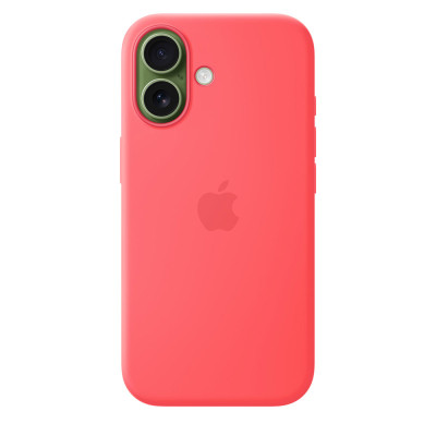 iPhone 17 Silicone Case with MagSafe Bright Guava
