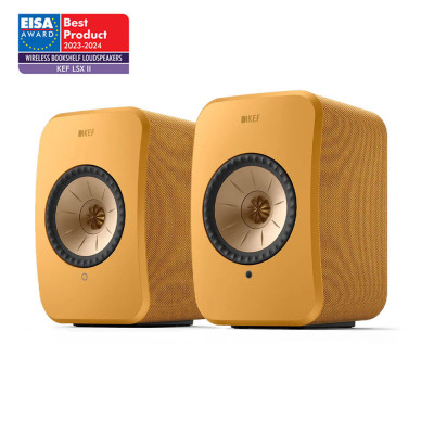 KEF LSX II Amber Haze