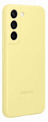 Samsung Silicone Cover S22, Yellow