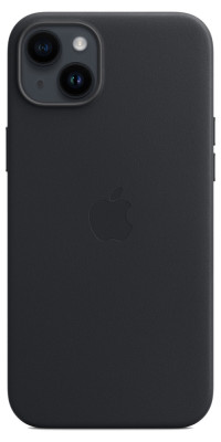 iPhone 14 Plus Leather Case MagSafe - Midnight
