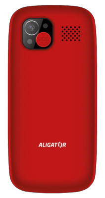 Aligator A775 Senior červený + stol.nab.