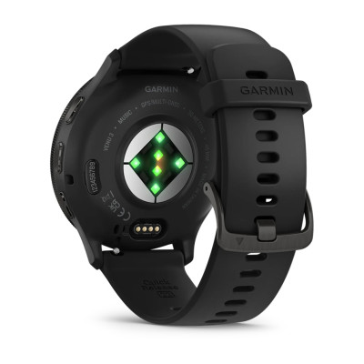 Garmin Venu 3 Slate/Black, Silicone Band