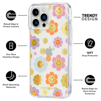 Case Mate Tough Print Retro Flowers iPhone 13PRO
