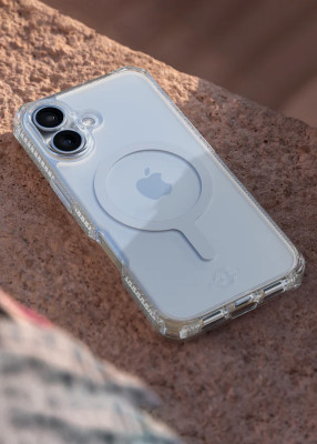 ITSKINS HYBRID_R CLEAR 3m MagSafe iPhone 16