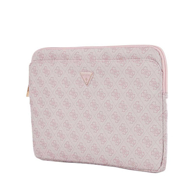 Guess PU 4G Triangle Logo obal Notebook 14", Pink