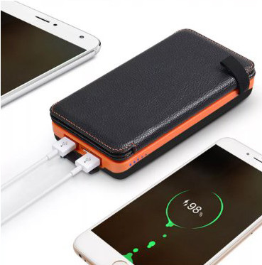 BOT Solární powerbanka SP1 6 panelů 20000mAh oranž
