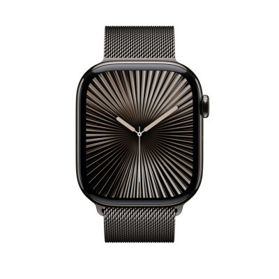 Apple 46mm Milanese Loop - S/M Slate