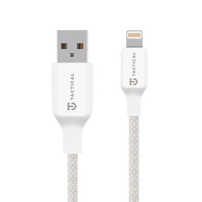 Tactical Stitch T Cable USB-A/Lightning 0.3m White