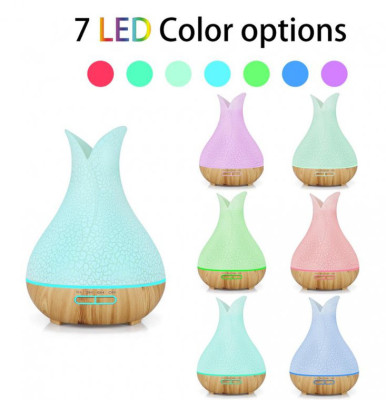 BOT Smart aroma difuzér B5 - bílá a tmavé dřevo