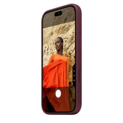 iPhone 18 Pro Silicone Case with MagSafe Burgundy