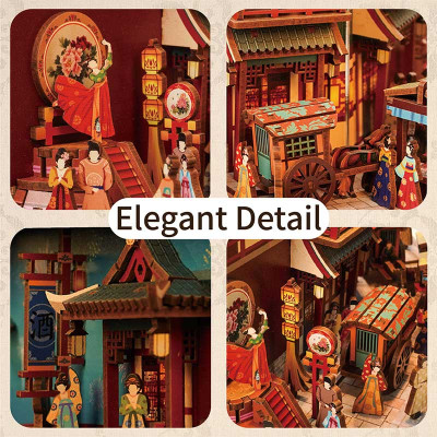 Stavebnice Tonecheer The Banquet of Tang Dynasty