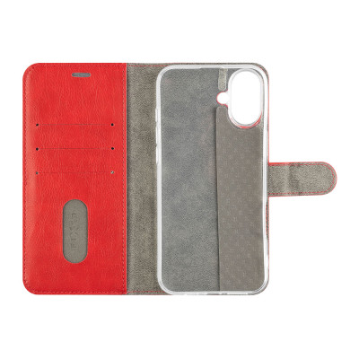 FIXED OPUS pouzdro kniha Apple iPhone 16, Red
