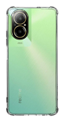 Tactical TPU Plyo kryt Realme C67, Clear