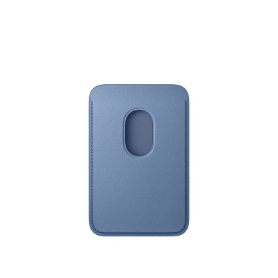 iPhone FineWoven Wallet MagSafe – Wildflower Blue