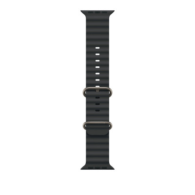 Apple 49mm Ocean Band Natural Tit. Black