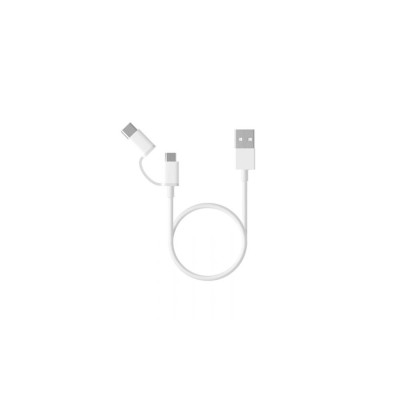 Xiaomi Mi 2 in 1 USB Cable Micro USB/Type C 30cm