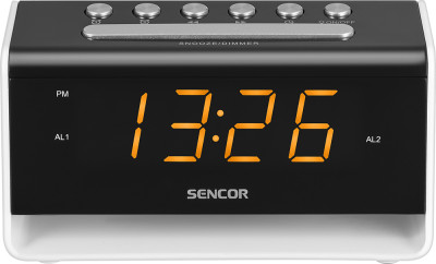 SENCOR SDC 4400 W Hodiny s budíkem + LED