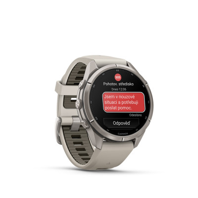 Garmin fenix 9 Pro IR 43mm Tit/FogGray SB