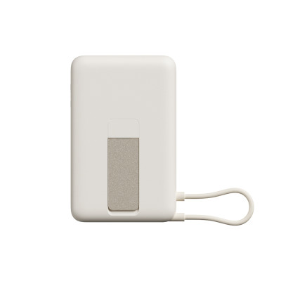 Xiaomi Magnet Power Bank 10000 Built-in Stand Beig