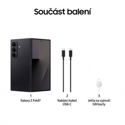 Samsung Galaxy Z Fold7 5G 512GB Jetblack