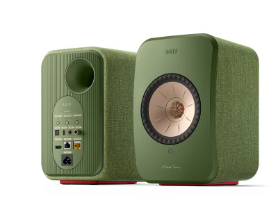 KEF LSX II Olive Green