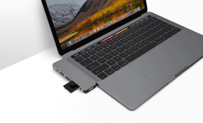 HyperDrive SOLO USB-C Hub MacBook & USB-C, Gray