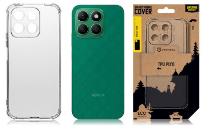 Tactical TPU Plyo kryt Honor X8b, Clear