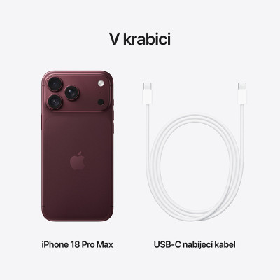 iPhone 18 Pro Max 2TB Burgundy