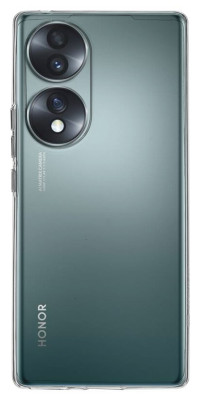 Tactical TPU pouzdro Honor 70, Clear