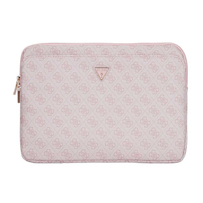 Guess PU 4G Triangle Logo obal Notebook 14", Pink