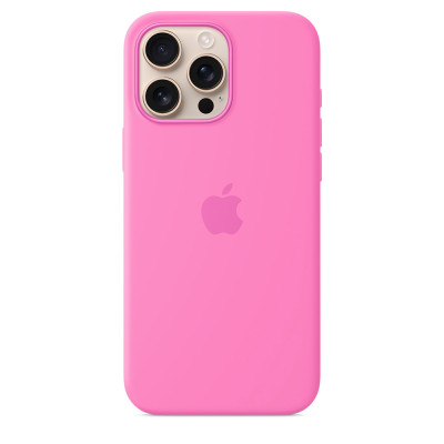 iPhone 16 Pro Max Silicone Case MagSafe Peony