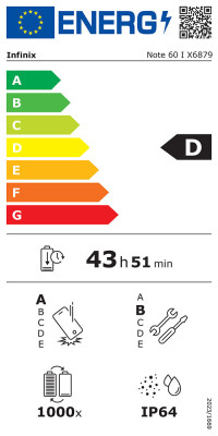 Infinix NOTE 60 256+8GB Rose Gold
