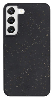 MUVIT Bambootek BIO kryt Galaxy S22, Black