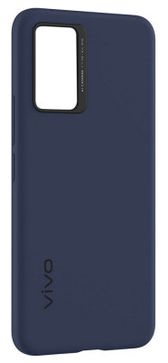 Vivo V21 5G Silicone Cover, Dark Blue