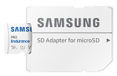 Samsung micro SDXC 64GB PRO Endurance + SD adaptér