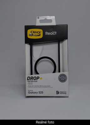 Samsung React Magnet Case Galaxy S25, Clear