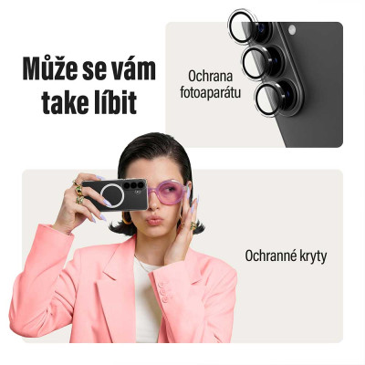 PanzerGlass Privacy Galaxy S26 včetně Fast-in-box