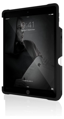 STM Dux Shell Duo Case iPad 9th/8th/7th Gen, Black