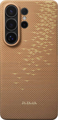 Pitaka Edge Case Samsung Galaxy S26U Golden Glint