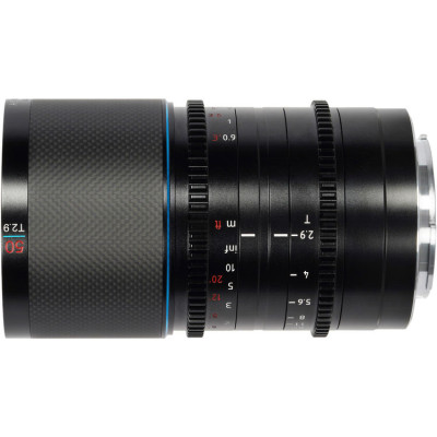 SIRUI Saturn 50mm T2.9 1.6x E Mount Blue Flare
