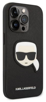 Karl Lagerfeld Saffiano Karl Head iPhone 14 ProMax