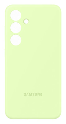 Samsung Silicone Case Galaxy S24, Light Green