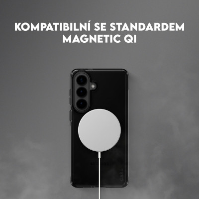 PanzerGlass CARE Galaxy S26 Smokey kouř/černý Qi