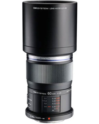 OM SYSTEM objektiv M.Zuiko 60mm f/2.8 macro black