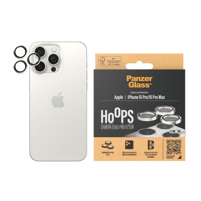 PanzerGlass HoOps iPhone 16 Pro/16 Pro Max Alu Whi