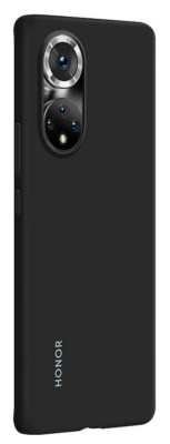 Honor 50 Silicone Rubber Case, Black