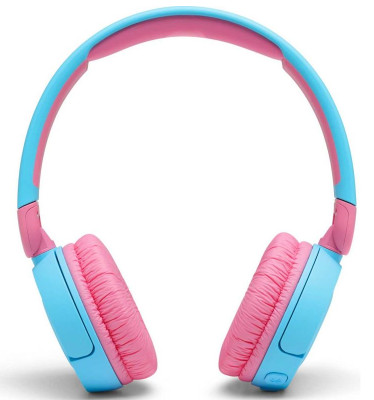 JBL JR310BT bezdrátová stereo sluchátka, Blue/Pink
