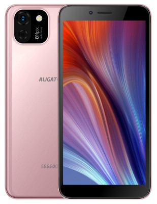 Aligator S5550 Duo 16GB Rose gold