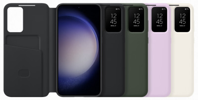 Samsung Smart View Wallet Case Galaxy S23+, Black